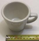 Delco Atlantic China Restaurant Ware White Heavy Ceramic Coffee Tea Cup Mug