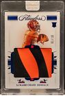 JA'MARR CHASE 2021 Panini Flawless Sapphire RC Rookie Patch 1/10