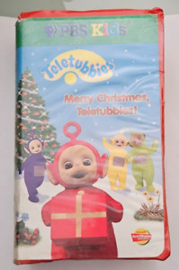 pbs kids  MERRY CHRISTMAS TELETUBBIES !  VHS VIDEOTAPE 2 tape set