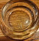 10 Vintage Glass Furniture Coasters Some Atlas Marked Clear Amber