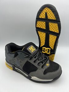 DC Men's Command FX, Black/Yellow Size 7 Skate Shoes Very Clean
