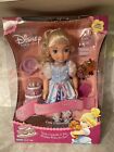 NRFB 2002 Cinderella Before Once Upon A Time Disney Playmates Birthday Doll Set