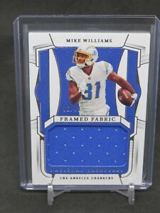 New Listing2023 PANINI NATIONAL TREASURES MIKE WILLIAMS GAME-USED PATCH /49 CHARGERS BS3