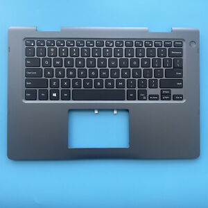 New For Dell Inspiron 14 5481 Palmrest Upper Case Keyboard Gray 0XHYYJ XHYYJ