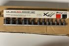 New ListingSNAP ON TOOLS 1/4” DRIVE METRIC SOCKET SET 13 Piece 6 Pt. 112TMMY. *New In Box*