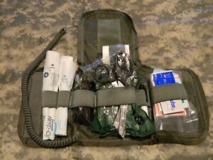 Complete US MILITARY ACU IFAK POUCH W/ INSERT KIT w SUPPLIES Plus Some Extras