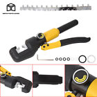 10T Hydraulic Crimper Crimping Tool Wire Battery Cable Lug Terminal W/ 8 Die US