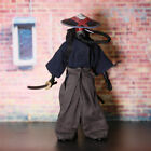 1/12 Japanese Samurai Cyberpunk Action Figure 17cm Toy Model W/Clothes