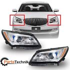 Halogen W/ LED DRL Headlight Lamp Set LH & RH Pair For 2014-2016 Buick LaCrosse (For: 2015 Buick LaCrosse)