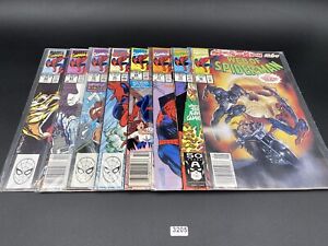 Web of spiderman comics lot of 8 #62,63,65,66,69,71,74,96