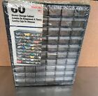 NOS Vintage Stack-On 60-Drawer Small Parts Storage Organizer Cabinet U.S.A.