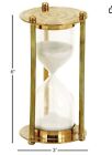 6'' Brass Sand Timer Hourglass Nautical  Maritime Hourglass