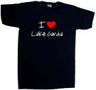 I Love Heart Lake Garda V-Neck T-Shirt