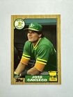 1987 Topps **Tiffany** 🎖️All Star Rookie🎖️ ~ A’s ~ #620 ~ Jose Canseco