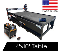 4 x 10 - Plasma Table w/80 Amp Plasma Cutter - Go Fab CNC - USA