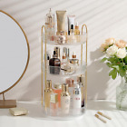 Rotating Makeup Organizer for Vanity, Large Skincare Make up Storage Perfume Org