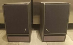 Pair of Bose Model 141 Full Range Bookshelf Home Stereo Speakers *TESTED & WORK*