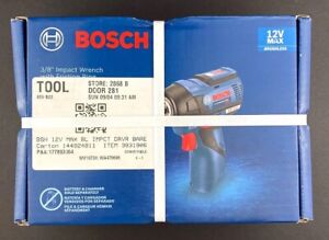 BOSCH • PS82N 12V Brushless 3/8”Impact Wrench with friction ring BARE TOOL • NEW