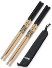 7A Drumsticks Hickory Wood, Drum Sticks for Adults and Beginners, Concert Roc...