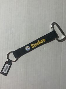Pittsburgh Steelers NFL Carabiner Lanyard Keychain