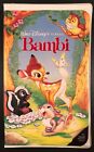 Bambi (VHS,1997) Walt Disney Black Diamond #942 - VG+ Tested