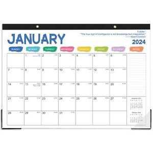 2024 Desk Calendar - Desk Calendar 2024 12 Month, JAN - DEC 2024, Monthly Des...