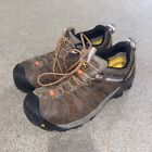 KEEN Utility Men's Lansing Low Height Steel Toe Work Shoes Size 8D Brown
