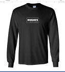 Hughes Aircraft Retro Logo US Airline Aviation Vintage Long Sleeve T-Shirt S-5XL