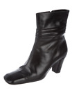 Size 9.  EU 39. - Women's  Dorateymur Zip Black Leather Boots.  Retail: $575.