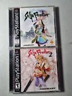 SaGa Frontier 1 & 2 Lot Of 2 PS1 PlayStation, CIB Complete W/ Manual, Tested