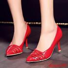 Womens pointed Toe Pumps High stiletto Heel party OL office sandals Shoes