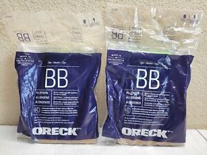 16 Oreck Type BB Compact Canister Vacuum Bags Allergen NEW