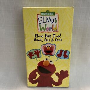 Elmos World - Elmo Has Two Hands, Ears  Feet (VHS, 2004)