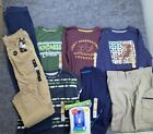 Thereabout Boys Lot Of Clothes Size 14/16 NWT 9 Piece Shirts Shorts Tanks Pants