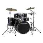 Yamaha Stage Custom Birch 5pc Drum Set w/20BD & 680 Hardware Raven Black