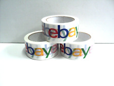 eBay Branded Packing Shipping Tape Lot of 3 Rolls Color Logo 2
