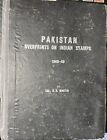 Pakistan Overprints On Indian Stamps By D R Martin 1974 Edition Book-minor Scuff