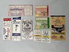 Lot Of 9 New England Sport Boston Teams Ticket Stubs 1987-1996 Bruins Patriots