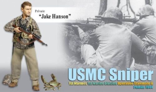 1/6 Scale Action Figure USMC Sniper, 1st Marines, 1st Marine Division