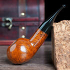 Freehand Briar Pipe Handcrafted 9mm Filter Stem Tobacco Pipe Smooth Finished