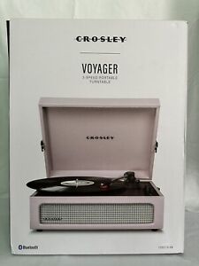 Crosley Voyager Vintage Portable Vinyl Record Player Turntable With Bluetooth