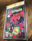 SPAWN 1 NEWSSTAND EDITION CGC SS 9.8 SIGNED BY TODD MCFARLANE 1ST APP AL SIMMONS