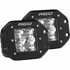 Rigid Industries Dually - Flush Mount - Spot Lights - Set of 2 - 212213