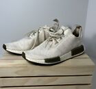 Adidas NMD R1 Men’s Size 10 Running Shoes Chalk White Trace Olive