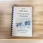 New ListingLittle Italy Festival Town VTG Spiral Cookbook Clinton, Indiana 1970
