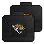 NFL Jacksonville Jaguars Back Row Utility Car Mats - 2 Piece Set, 14