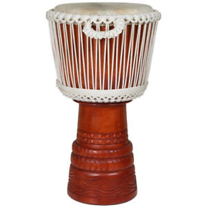 Ivory Elite Professional Djembe Drum 14x26 with Bag & Lessons