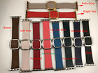 Original Apple Watch Series 9 8 7 6 SE Modern Buckle leather band 38MM 40MM 41MM