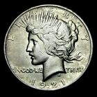 1921 Peace Dollar Silver ---- Stunning Coin ---- #661P