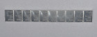 10 x 1 gram 10  grams Silver bars Valcambi   Combibar 10g WITH TRACKING